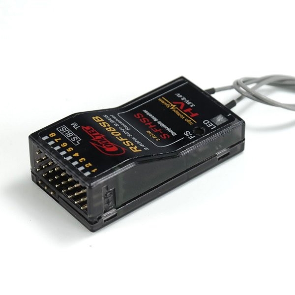 Futaba compatible - CoolTec RSF08SB 8CH - S-FHSS Futaba compatible - CoolTec RSF08SB 8CH - S-FHSS